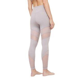 LULULEMON Forget The Sweat Tight 25" High Rise 7/8 Leggings Dark Chrome size 4